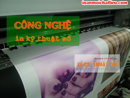 In kỹ thuật số poster, banner tại Công ty TNHH In Kỹ Thuật Số - Digital Printing
