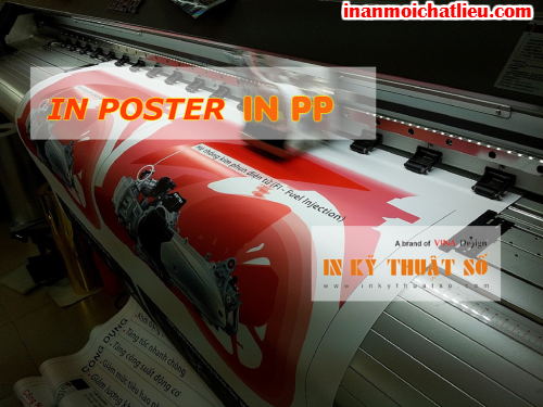 In poster PP tại Công ty TNHH In Kỹ Thuật Số - Digital Printing